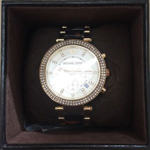 Michael Kors Tortoise Shell Watch